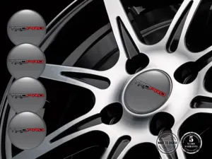 Toyota TRD Autocollants Jantes Premium Pulsation Momentum Stellaire